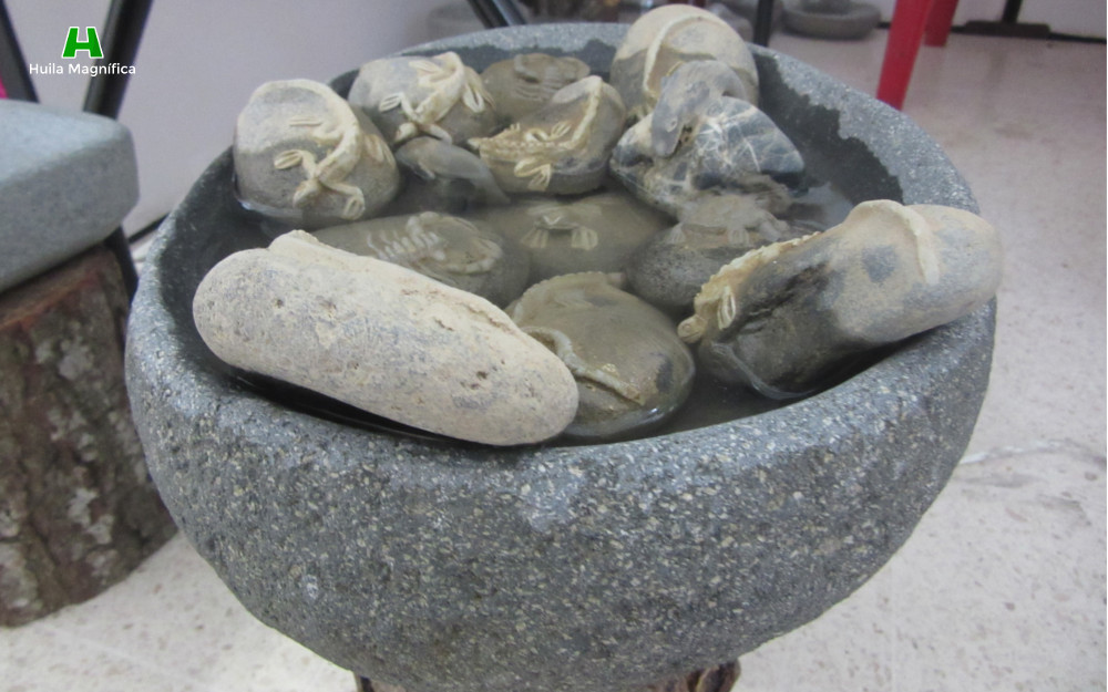 Escultura de animales mediante el tratamiento de la piedra