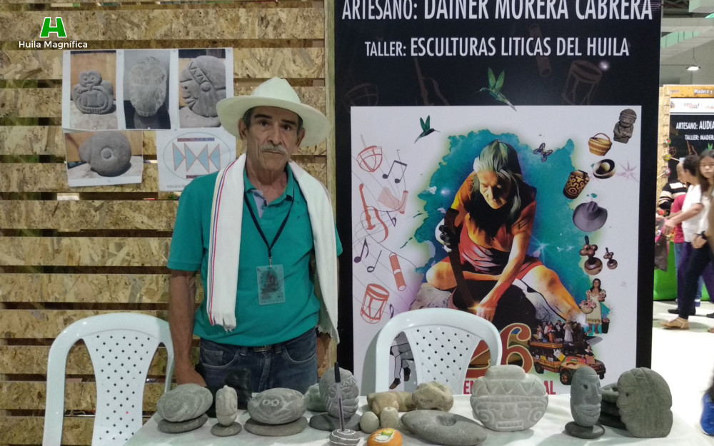 Dainer Morera Cabrera - Esculturas Líticas del Huila